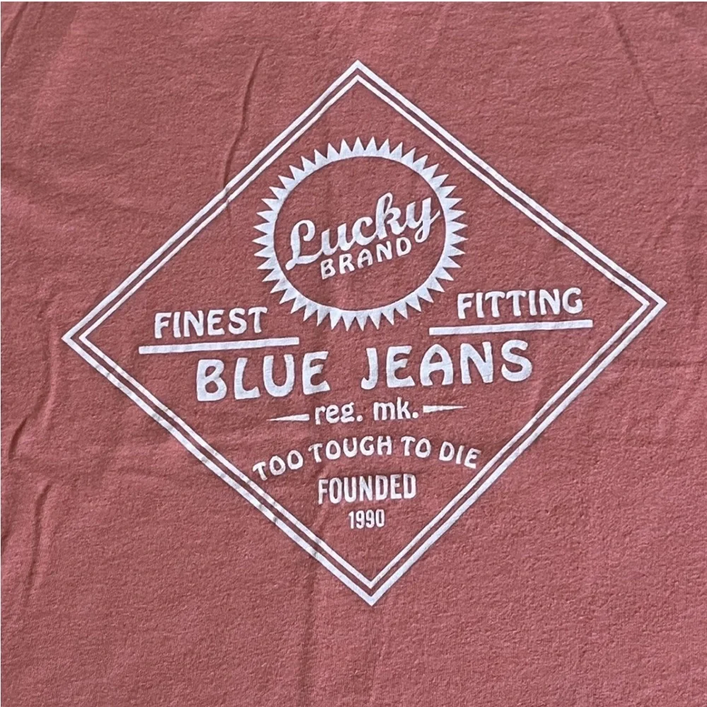Lucky Brand short sleeve graphic tee Medium - Picture 2 of 5
